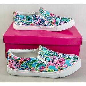 Lilly Pulitzer Women's Floral Sneakers, Size 9 M